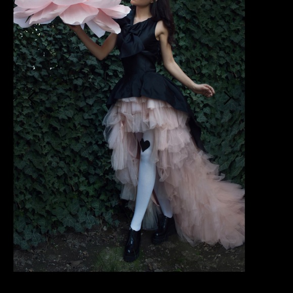 Pink tulle gown! - Picture 2 of 8